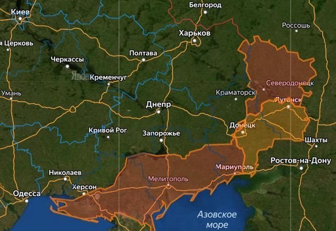 Карта боевых действий на Украине на 23 февраля: оперативная военная сводка из зоны СВО