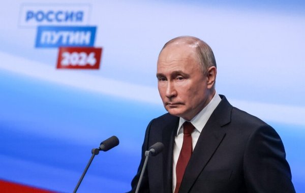 Путин набрал 87,28% голосов при рекордной явке на президентских выборах