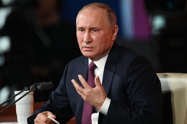 Раскрыта зарплата Путина в 2018 году