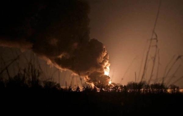 Мощный взрыв прогремел на западной окраине Киева