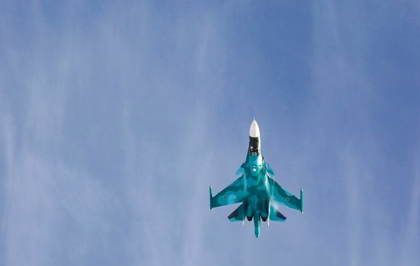 В Воронежской области потерпел крушение истребитель-бомбардировщик Су-34