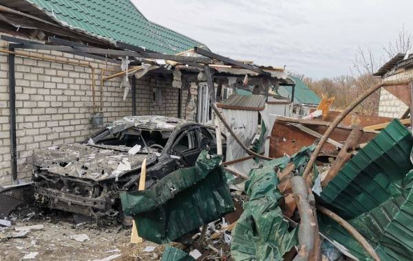 При обстреле города Валуйки в Белгородской области пострадали 5 домов и 2 автомобиля