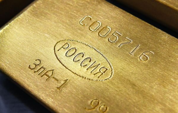 Золотые резервы России превысили рекордные 150 миллиардов долларов
