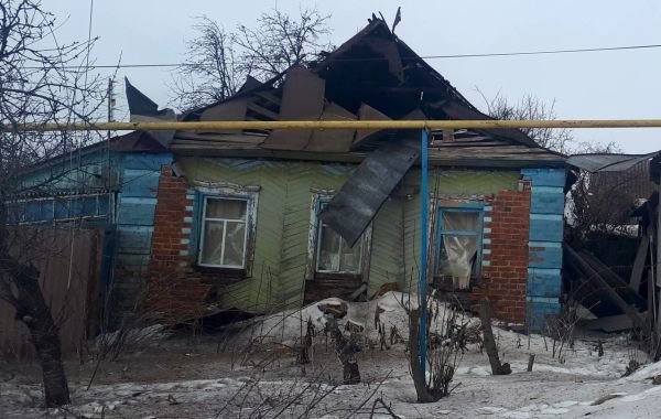 В Белгородской области из-за обстрела ВСУ повреждены домовладения