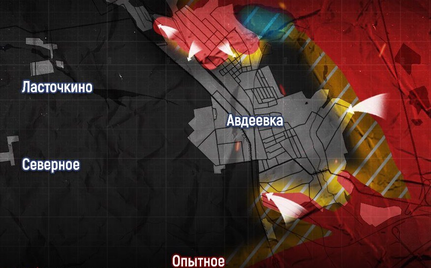Карта боевых действий под Авдеевкой на утро сегодняшнего дня, 13 февраля: главные события