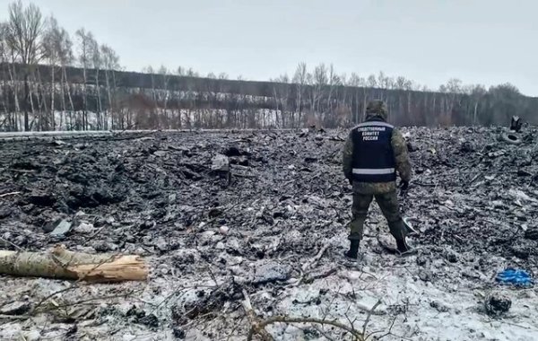 Все обломки сбитого самолёта Ил-76 вывезли с места крушения на спецполигон