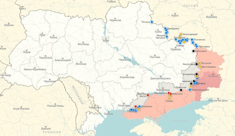 Карта боевых действий на Украине на 6 февраля 2024 года: обзор ситуации в зоне СВО