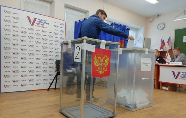 Явка на выборах президента России на участках превысила 58%