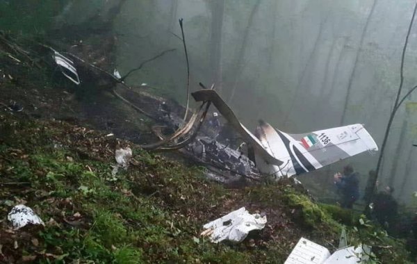 Генштаб ВС Ирана: вертолет Раиси загорелся после попадания на высоту