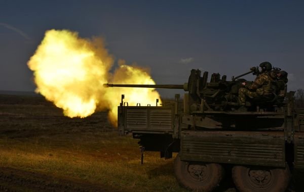 Обновлённая карта боевых действий на Украине по данным на 12:00 мск сегодня, 13.08.2024