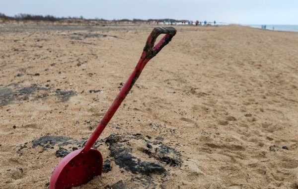 Развожаев: в Севастополе мазутные пятна обнаружили на восьми из 27 пляжей