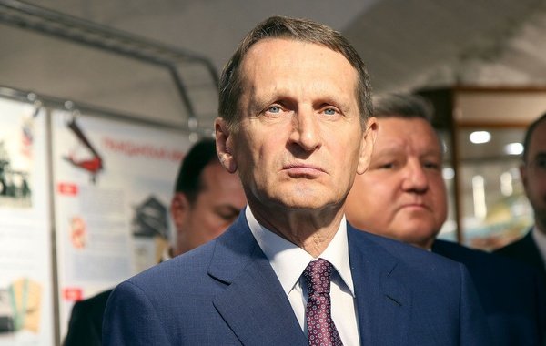 Нарышкин подтвердил факт встречи с главой ЦРУ в Москве